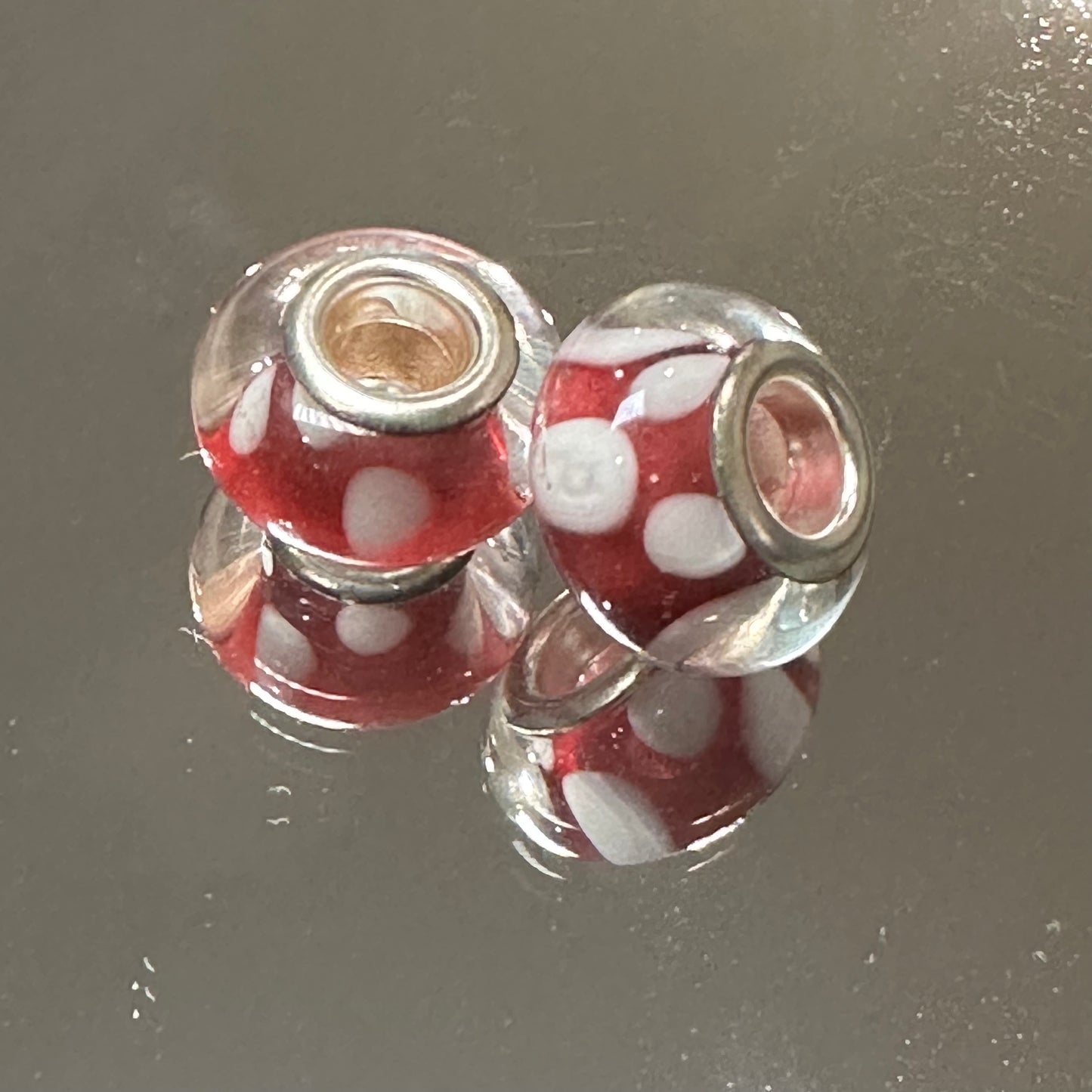 Beads - Mauve Mushroom